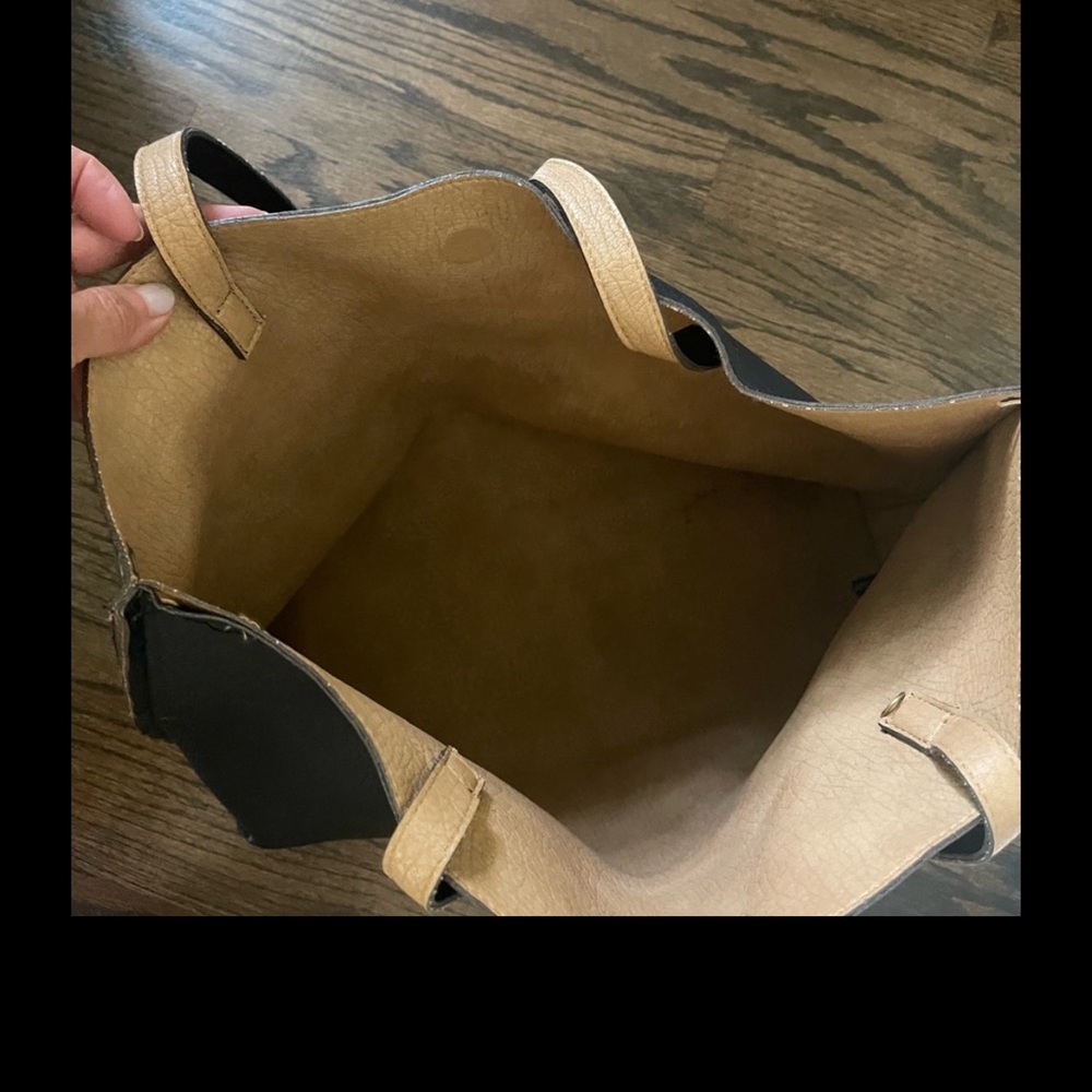 Free People black tote like new - Picture 3 of 3